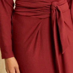 Russo Fleece Dress - Mulberry -Amour Vert shop 0050 Russo Mulberry 1278 web 6e2586fb cb1c 4775 85b6 6273a0bfffeb