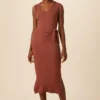 Cornelia Provence Rib Dress - Earth