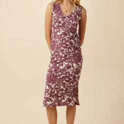 Cornelia Provence Rib Dress - Verona Truffle