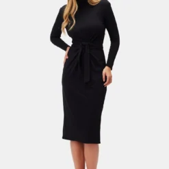 Castile Reverie Knit Dress - Black