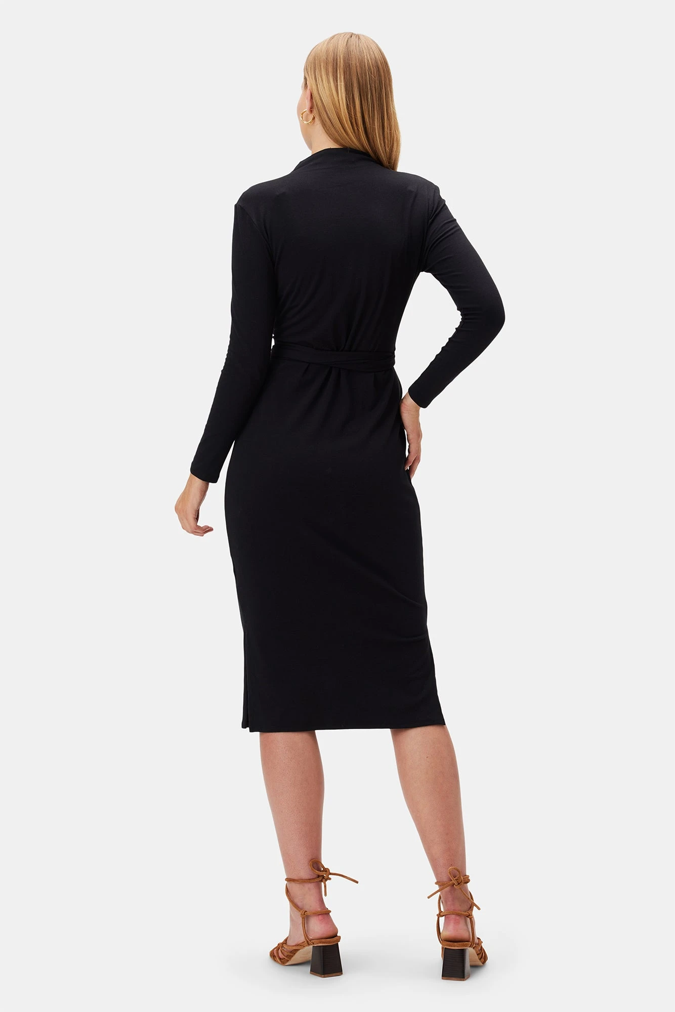 Castile Reverie Knit Dress - Black 5 Castile Reverie Knit Dress - Black - Image 3