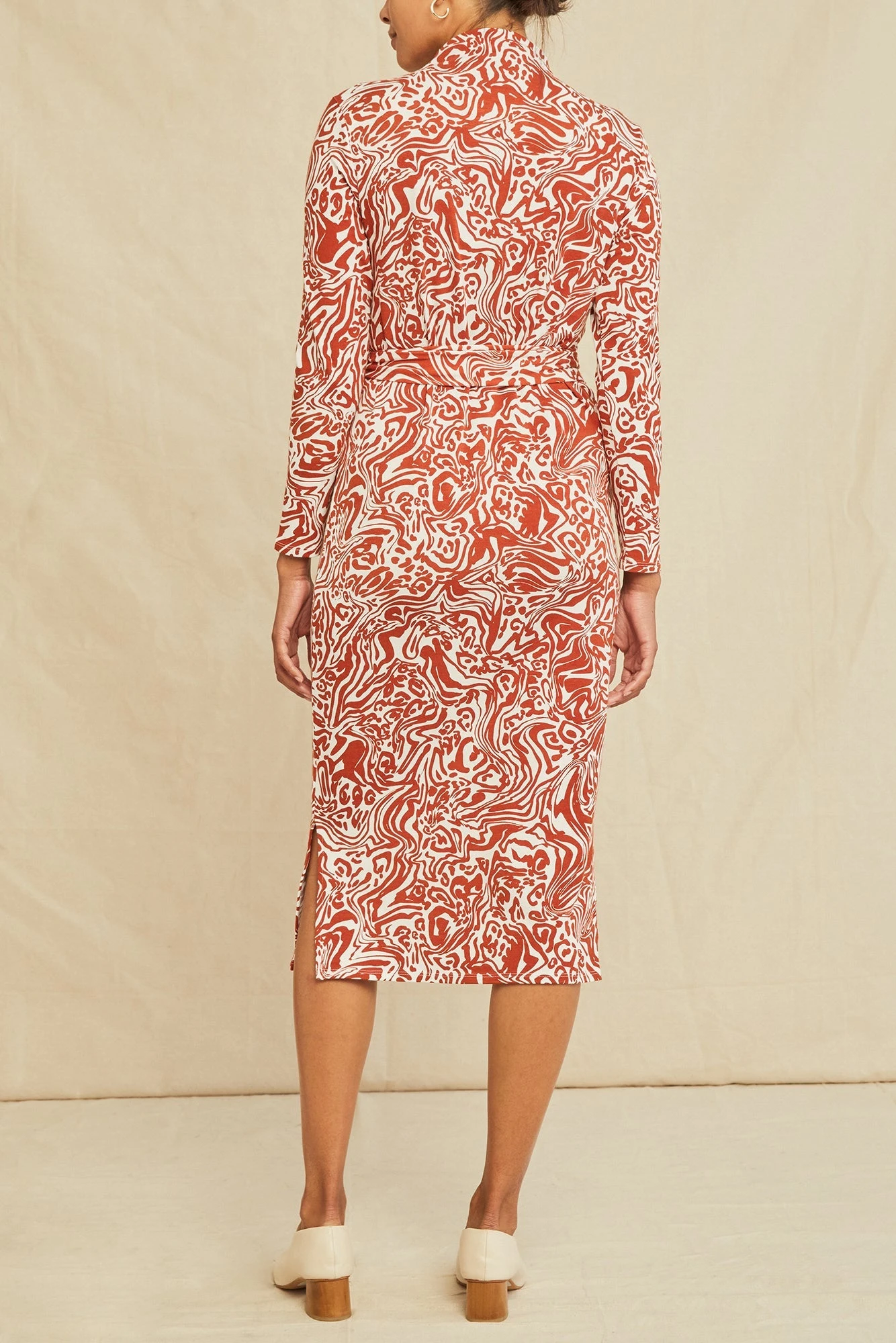 Castile Reverie Knit Dress - Gatsby Print 5 Castile Reverie Knit Dress - Gatsby Print - Image 3