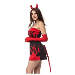 Halloween Vampire Devil Style Sexy Tube Mini Dress Wholesale Sets Clothing SON561841 -Amour Vert shop 01290806 3b22 4b60 905d c1b1dc9fa4c5 21257888617 957742819