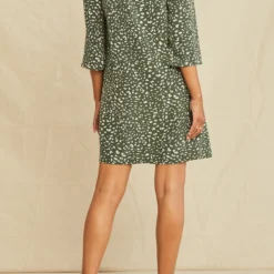 Sandrine Washable Silk Dress -Amour Vert shop 0135 Sandrine Rocher Dot 3175 web