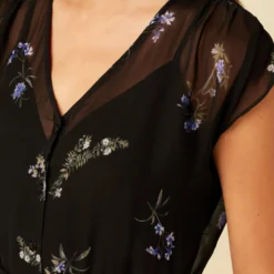 Marianna Chiffon Dress - Nahlia Floral 10 Marianna Chiffon Dress - Nahlia Floral -Amour Vert shop 01 0749R1 Marianna Chiffon Nahlia Floral 4 scaled