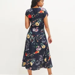 Gracia Washable Silk Dress -Amour Vert shop 0362 Gracia Provence Print 1874 web