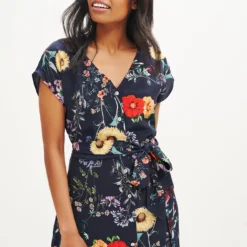 Gracia Washable Silk Dress -Amour Vert shop 0362 Gracia Provence Print 1884 web