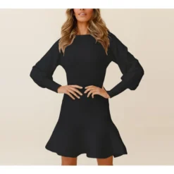 Round Neck Solid High Waist Knitted Dress Wholesale Women's Clothing SD070070 14 Round Neck Solid High Waist Knitted Dress Wholesale Women's Clothing SD070070 -Amour Vert shop 0365cbbc 0eab 46b7 b167 1c7d79c12e2c 64FDD58FE9EC341A21E1551D5C223018