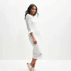 Fabienne Crochet Dress 21 Fabienne Crochet Dress -Amour Vert shop 0368 Fabienne White 0677 web