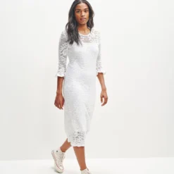Fabienne Crochet Dress