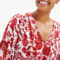 Faye Nouveau Silk Dress -Amour Vert shop 0374 Faye Elsinore Floral 1866 web