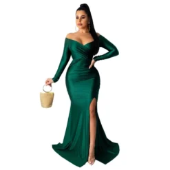 Solid Color Nightclub V-Neck Long Sleeve Maxi Dress Wholesale Supplier SD210272 -Amour Vert shop 041b9092 2fe2 4971 ae97 b8030af27548 7471C3DAE9845B783238EB1CD10792D8