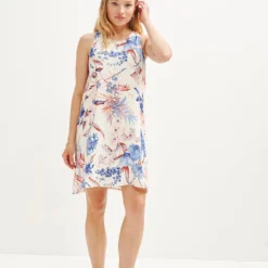 Fiorella Washable Silk Dress -Amour Vert shop 0445 Fiorella St Barts Ivory 2077 web