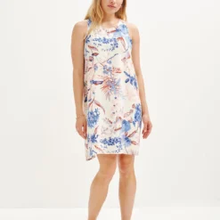 Fiorella Washable Silk Dress -Amour Vert shop 0445 Fiorella St Barts Ivory 2096 web