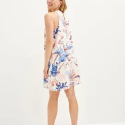 Fiorella Washable Silk Dress -Amour Vert shop 0445 Fiorella St Barts Ivory 2197 web