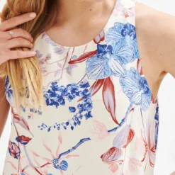 Fiorella Washable Silk Dress -Amour Vert shop 0445 Fiorella St Barts Ivory 2220 web