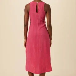 Cortney Cottonseed Cupro Dress - Stargazer -Amour Vert shop 0448 Cortney Stargazer 3