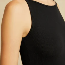 Miranda Dream Rib Dress - Black -Amour Vert shop 0520 Miranda Black 0946 8aee45d0 e49b 4687 a4f1 9f1595ef6520