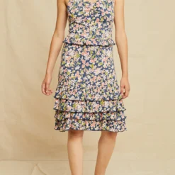 Addison Reverie Knit Dress - Mojave Bloom