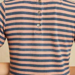 Jade Luxe Terry Dress -Amour Vert shop 0536 Jade Ocean Rose Stripe 1928 web