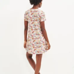 Berkeley Reverie Knit Dress -Amour Vert shop 0556 Berkeley Dress Marina Floral 1894 web