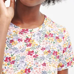 Berkeley Reverie Knit Dress -Amour Vert shop 0556 Berkeley Dress Marina Floral 1910 web