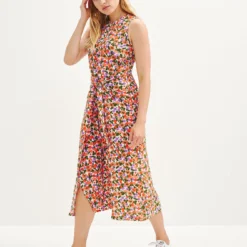 Cortney Washable Silk Dress 24 Cortney Washable Silk Dress -Amour Vert shop 0561 Cortney Seaside Floral 2715 web