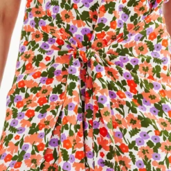 Cortney Washable Silk Dress 26 Cortney Washable Silk Dress -Amour Vert shop 0561 Cortney Seaside Floral 2837 web