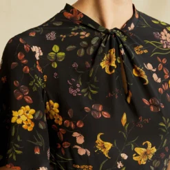 Valencia Washable Silk Dress -Amour Vert shop 0604 Valencia St Germain Floral 0694 web