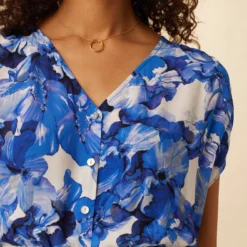 Marianna Viscose Crepe Dress - Cecily Floral -Amour Vert shop 0613 Marianna Crepe Cecily 4