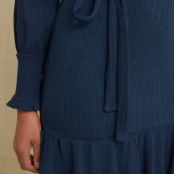 Ziggy Paris Rib Dress - Ocean -Amour Vert shop 0638ZiggyOcean 7580 web f472490b cd2f 43d1 8d73 0293461f5b5e