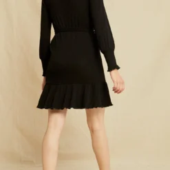 Ziggy Paris Rib Dress - Black 9 Ziggy Paris Rib Dress - Black -Amour Vert shop 0638 Ziggy Black 4725 web 93eac9ea 52b1 4432 a247 4268d262e1ea