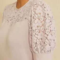 Danielle Luxe Fleece Lace Dress - Dawn 9 Danielle Luxe Fleece Lace Dress - Dawn -Amour Vert shop 0673 Danielle Dawn 1414 web 7eda8e28 a38f 4e6c aebc 108d97882063