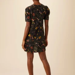 Darla Washable Silk Dress - Saint Germain Floral -Amour Vert shop 0703 Darla St Germain Floral 3