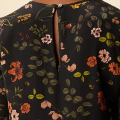 Darla Washable Silk Dress - Saint Germain Floral -Amour Vert shop 0703 Darla St Germain Floral 5