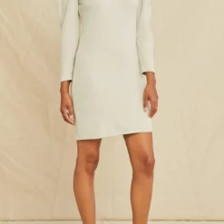 Rosemary Nouveau Fleece Dress - Fog