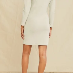 Rosemary Nouveau Fleece Dress - Fog -Amour Vert shop 0720 Rosemary Fog 0640 web e7deab75 58df 4c3c ae2e 6c9ef72563c3