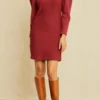 Rosemary Nouveau Fleece Dress - Mulberry