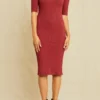 Amara Paris Rib Dress - Mulberry -Amour Vert shop 0738 Amara Mulberry 0036 web 5fbfa348 c287 4d8e 93e1 2f12f2e4971f