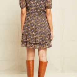 Ani Ecovero Dress - Marion Floral -Amour Vert shop 0746 Ani Marion Print 13745 web