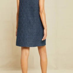 Elise Upcycled Dress -Amour Vert shop 0750 Elise Claire Eyelet 13116 web