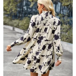 Elegant Print Long Sleeve Dress Loose High Waist Wholesale Dresses SDN560955 -Amour Vert shop 0c613e72 a3ea 4c61 b575 f58d31347fbd c7887fe2f8a24dc4dd514b337104f1f7