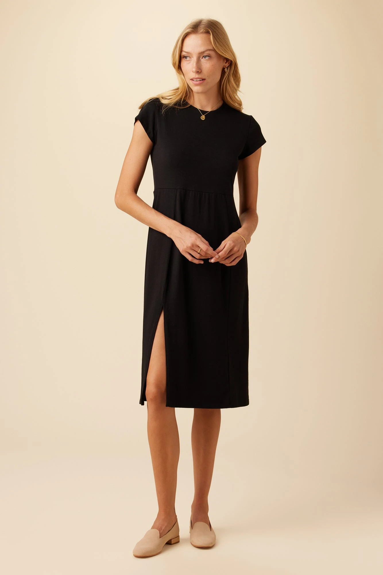Zimmer Reverie Knit Dress - Black 3 Zimmer Reverie Knit Dress - Black