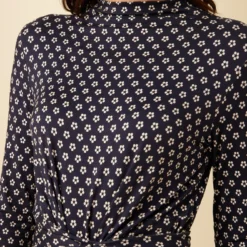 Castile Viscose Knit Dress - Mia Dot -Amour Vert shop 10078 Castille Viscose Mia Dot 4