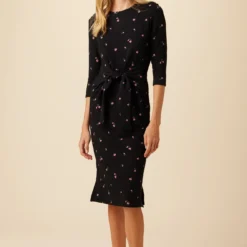 Colombe Luxe Fleece Dress - Fleur