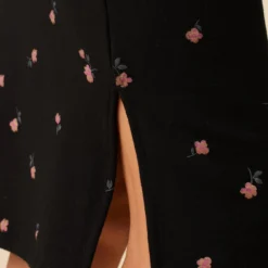 Colombe Luxe Fleece Dress - Fleur -Amour Vert shop 10080 Colombe Lux Fleur 5