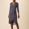 Mallory Viscose Knit Dress - Mia Dot