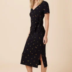 Cornelia Reverie Knit Dress - Positano -Amour Vert shop 10116 SS Cornelia Positano 2