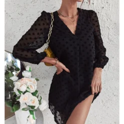 Sexy V Neck Flocking Mini Dress Solid Color Loose Long Sleeve Wholesale Dresses SDN560852 19 Sexy V Neck Flocking Mini Dress Solid Color Loose Long Sleeve Wholesale Dresses SDN560852 -Amour Vert shop 101815d3 b76f 4dc1 a0ea 70b23ae84533 8db02287343152c3bfb12c5a5ecf5a5e