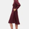 Joyce Dress - Plum